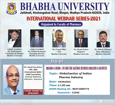 International Webinar Series -2021 Day-01